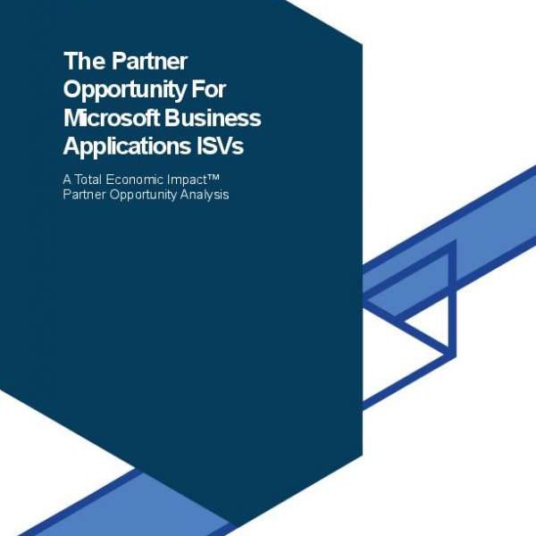 The Partner Opportunity For Microsoft Business Applications ISV