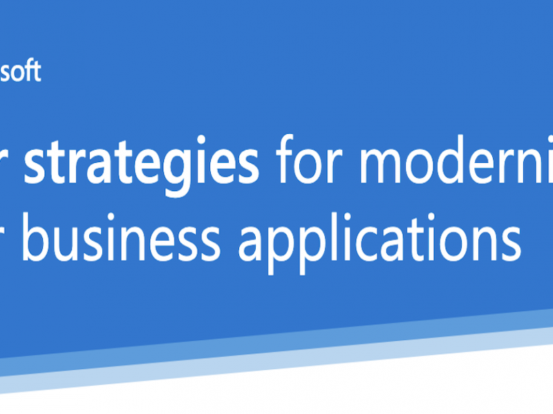 Four strategies for modernizing your business applications